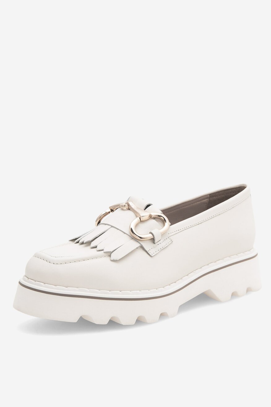 Badura - Loafersy skórzane - 5905588463474