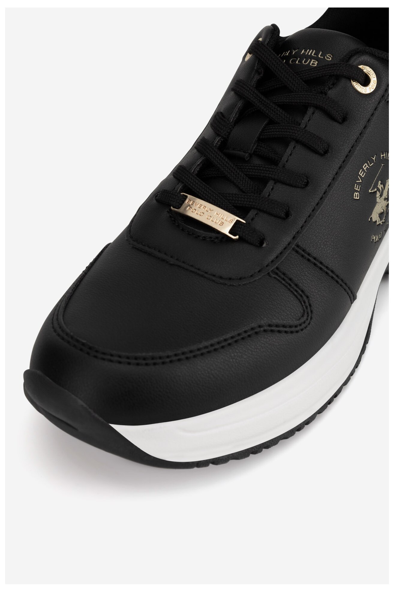 Sneakerși Beverly Hills Polo Club BHPC051W. NEGRU