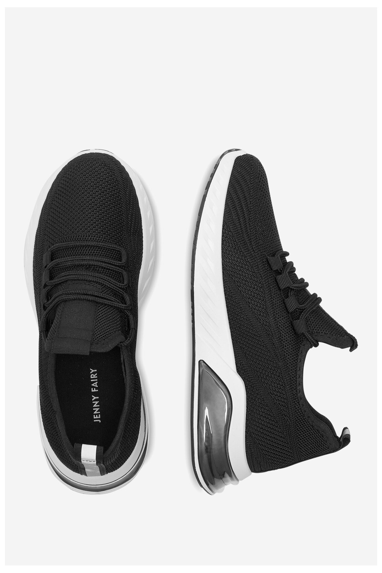 Sneakerși Jenny Fairy WYL0310-01 NEGRU