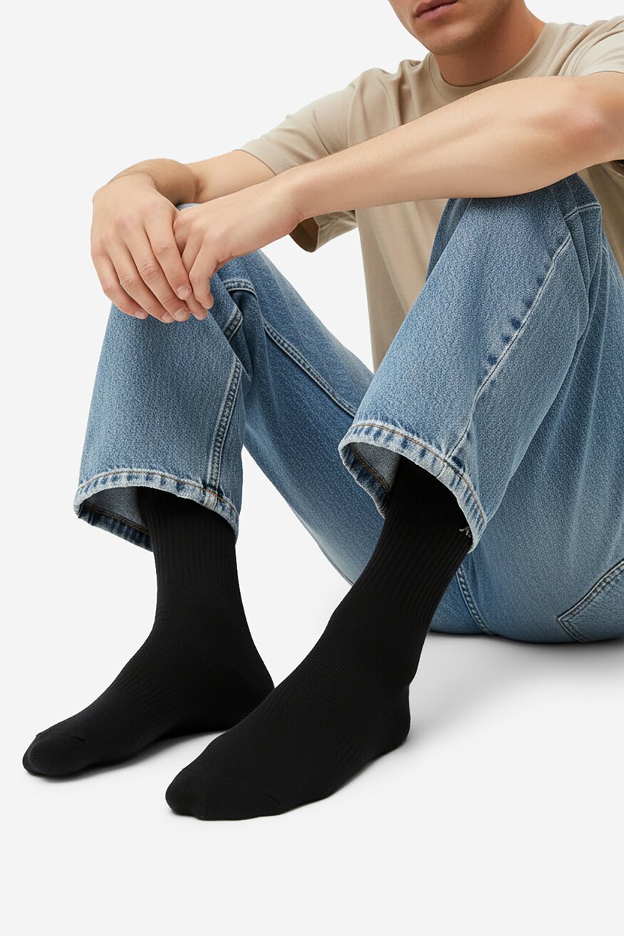 
                        Zokni Kappa CEO_AS_KAPPA_008_W_AW25 (3 -PACK) FEKETE - 5906751484845