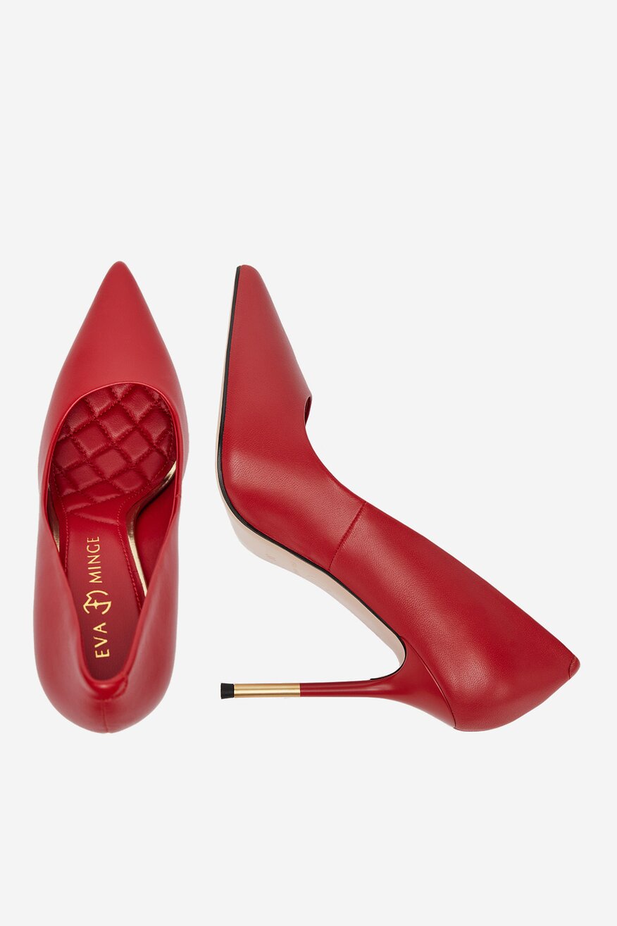 
                EVA MINGE - Szpilki skórzane - 5906751644362