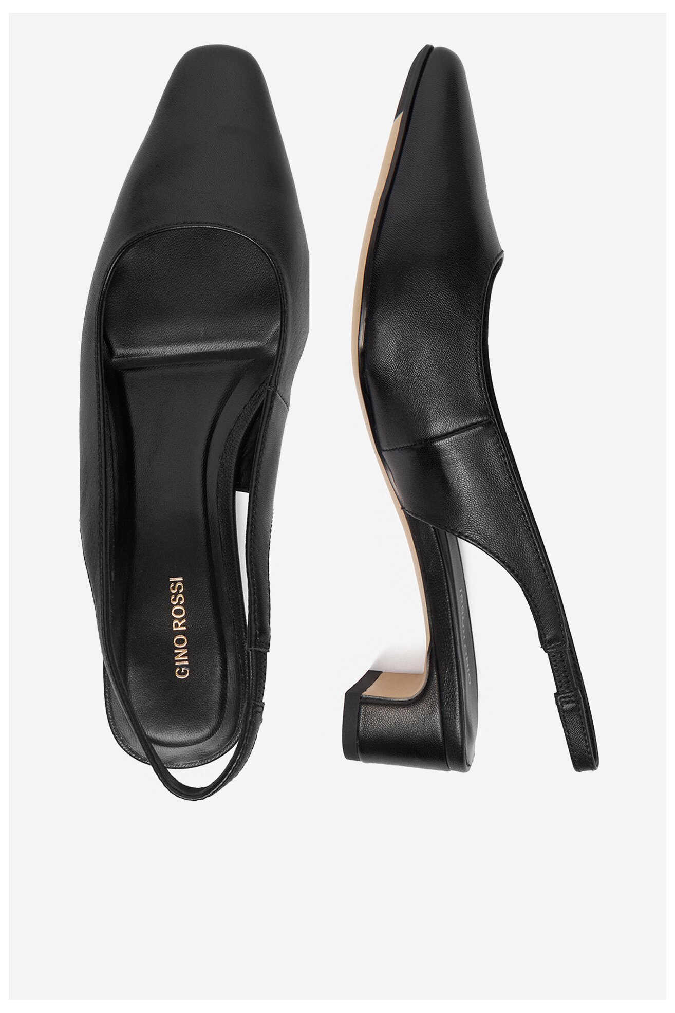 Czółenka Gino Rossi EO-GL69-280 Czarny