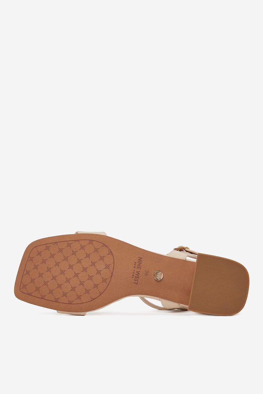 Sandály NINE WEST SLONOVÁ KOST - 5906751084106