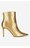 Botki NINE WEST BYCCC05 Złoty