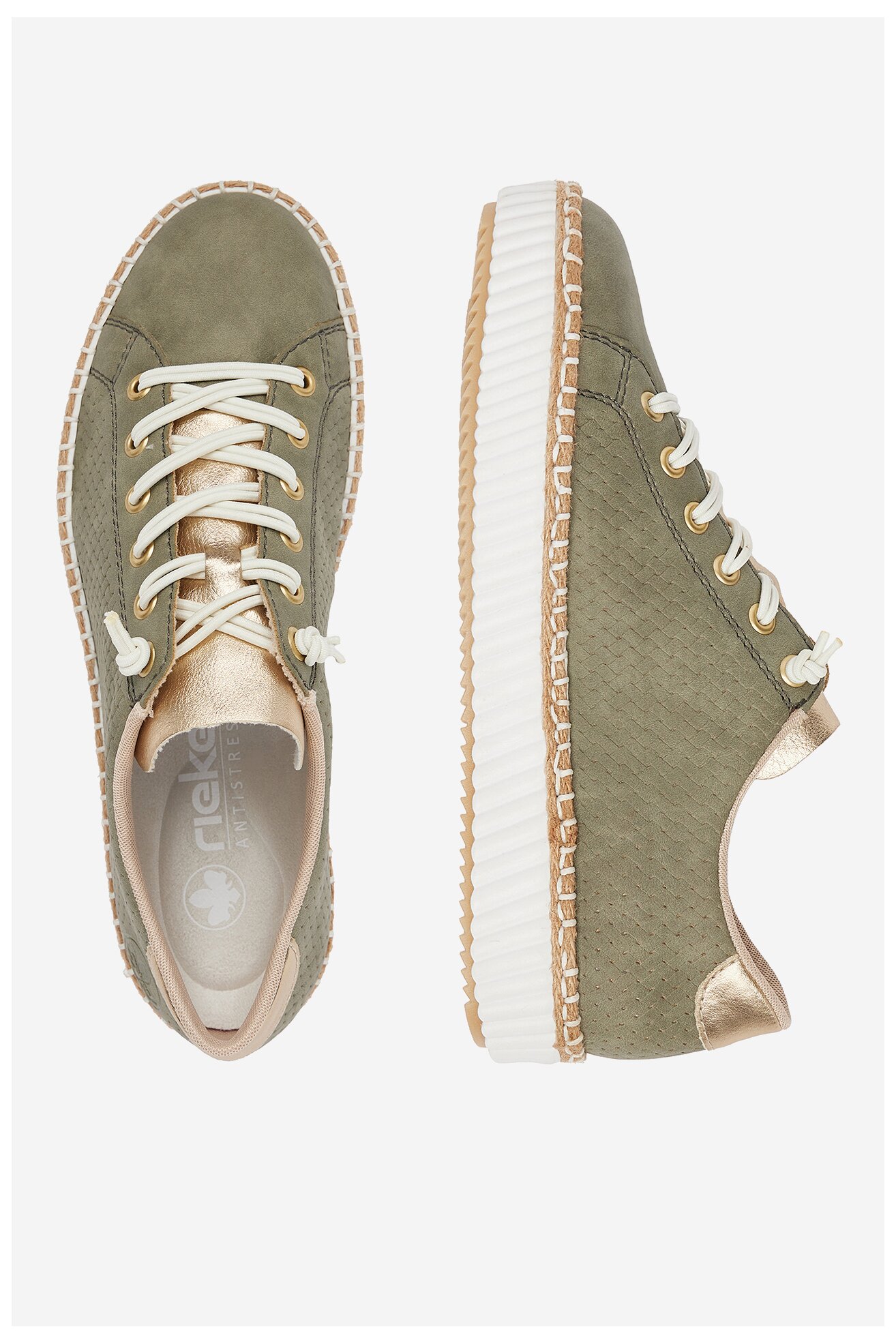 Сникърси Rieker M2952-52 МАСЛИНЕН