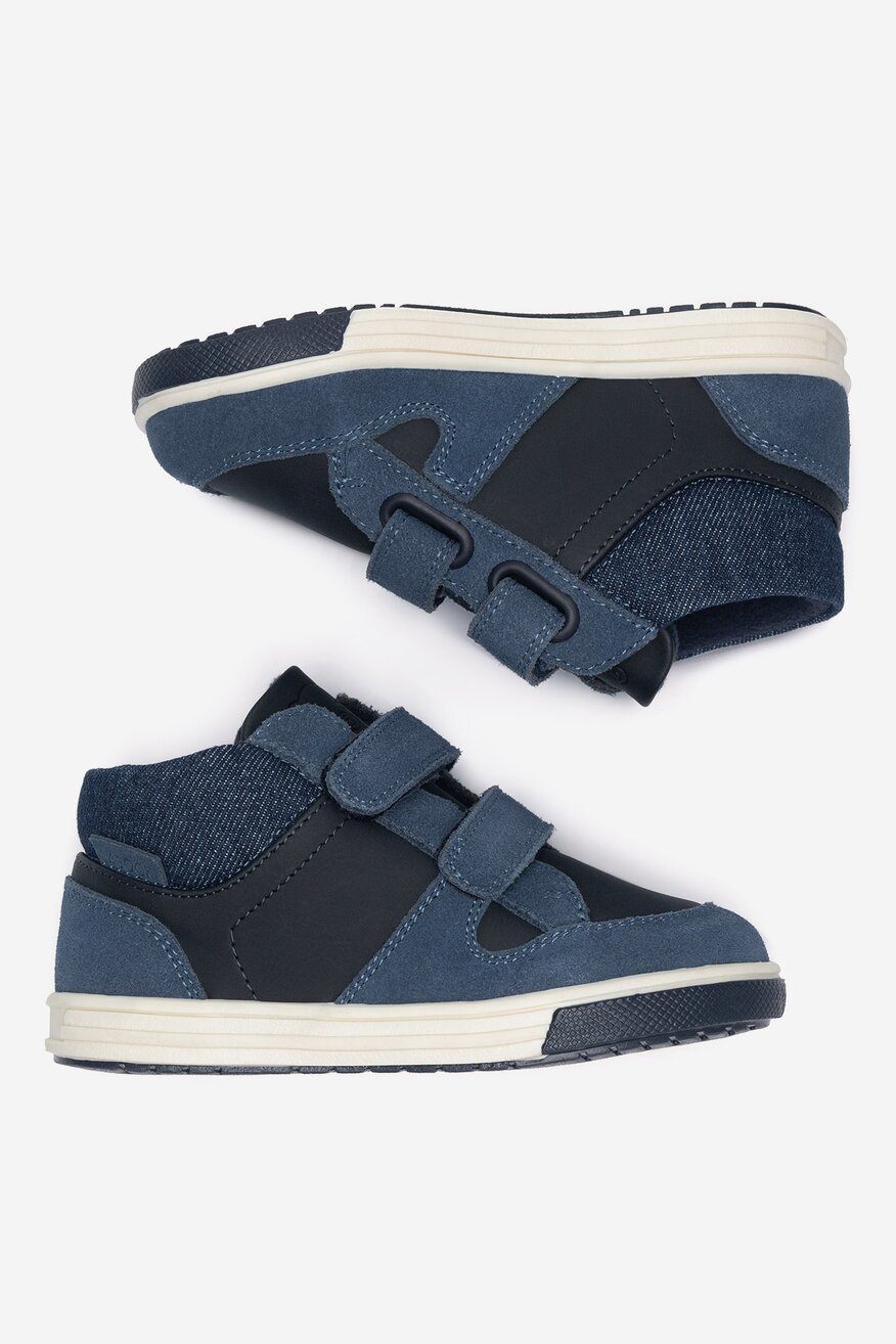 Šněrovací vyšší obuv Lasocki Kids TMAVĚ MODRÁ - 5905588794295