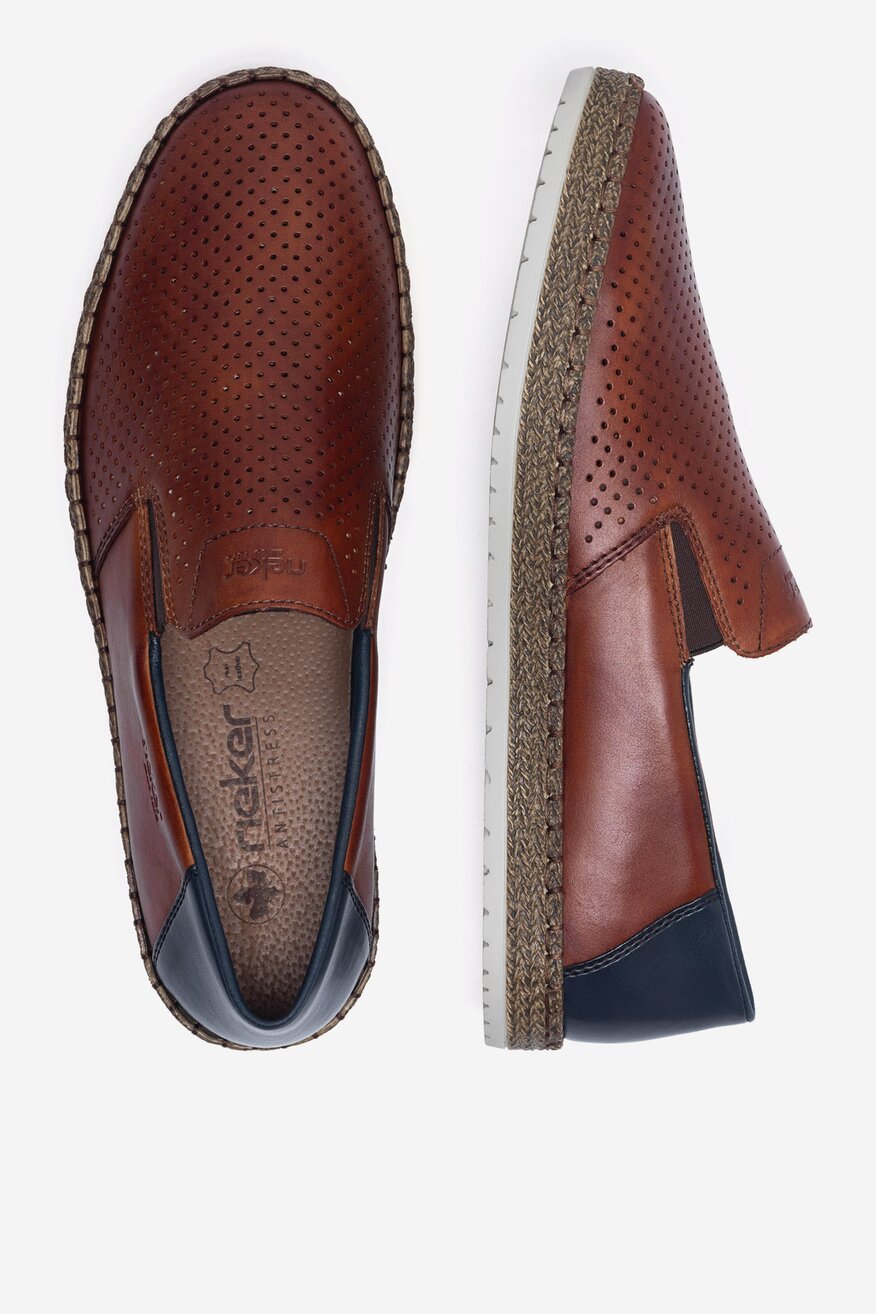 Espadrilky Rieker HNĚDÁ - 5905588321200