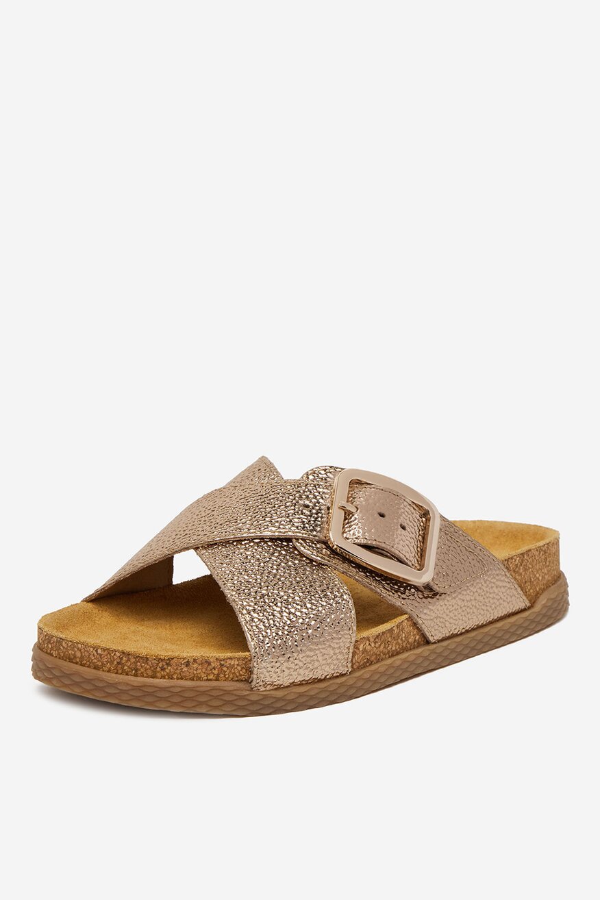 
                Шльопанець Lasocki ЗОЛОТИЙ - 5906751006252