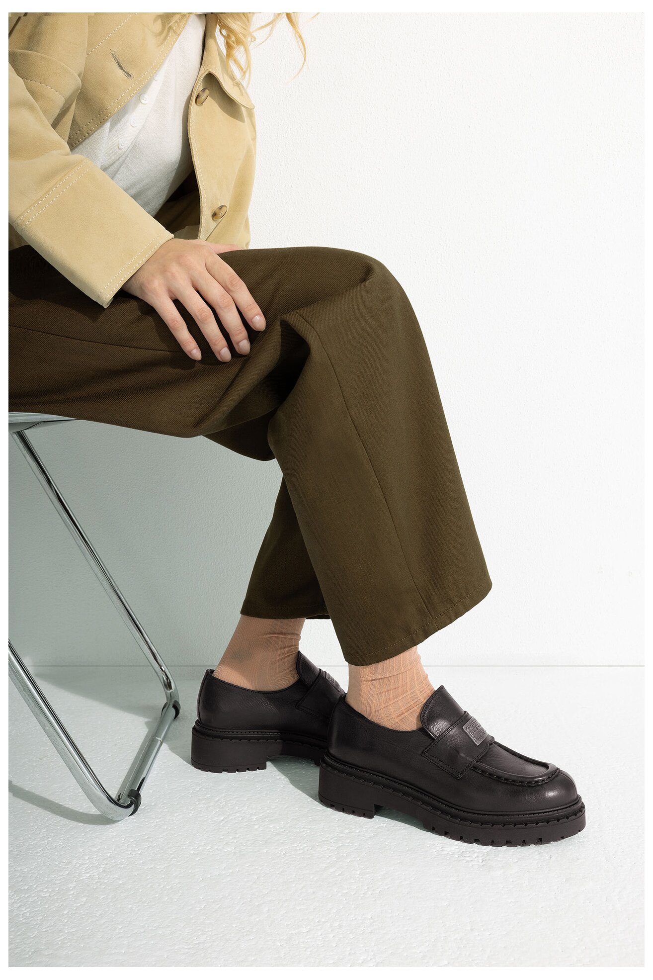 Mocasini G-STAR RAW EO-DOLUNAY-25FW05 NEGRU