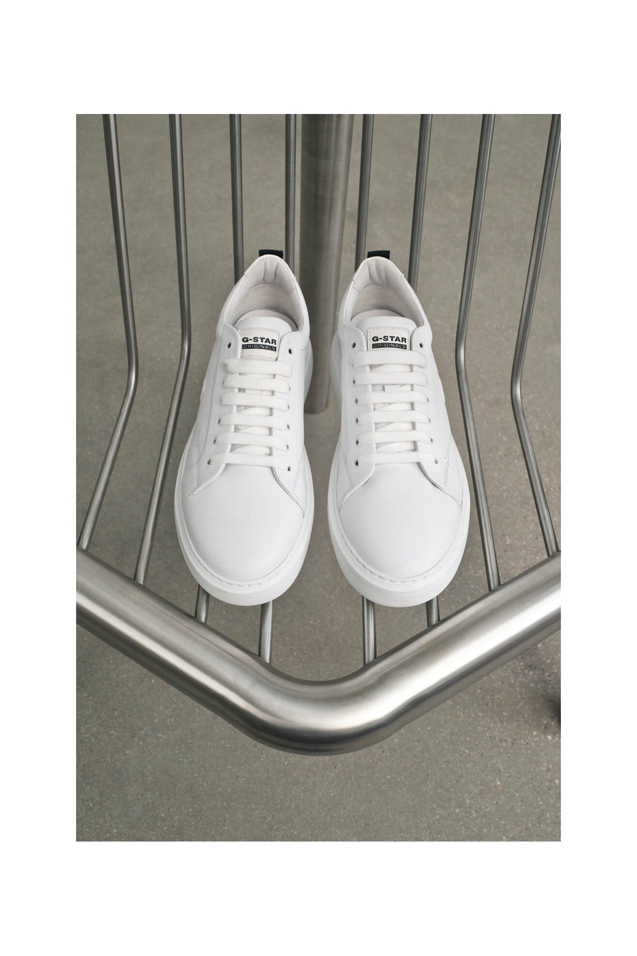 Tornacipő G-STAR RAW LONDON-04 MI08 FEHÉR