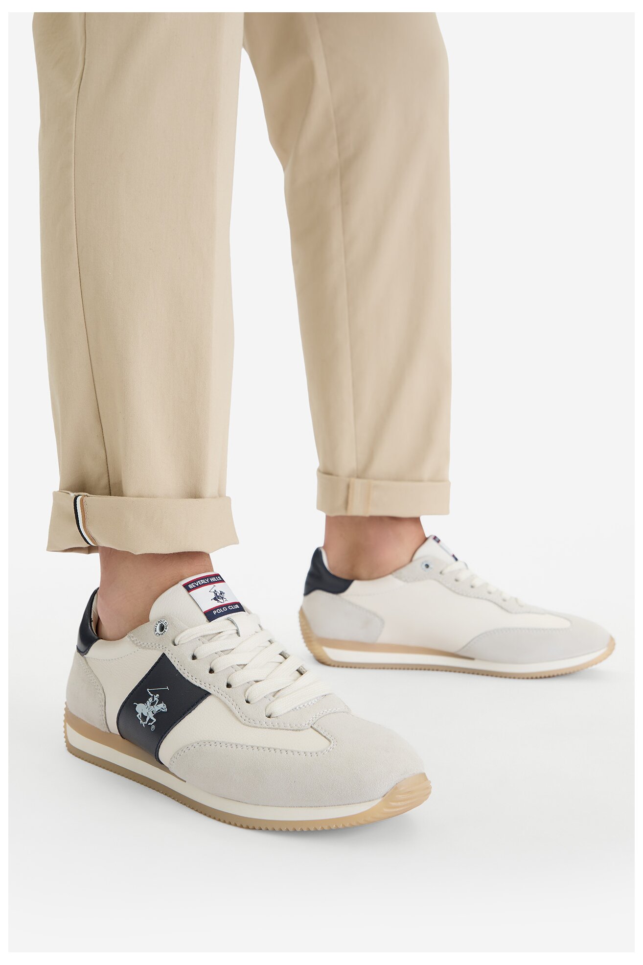 Sneakers Beverly Hills Polo Club EO-SCOTT-10 MI08 Biały