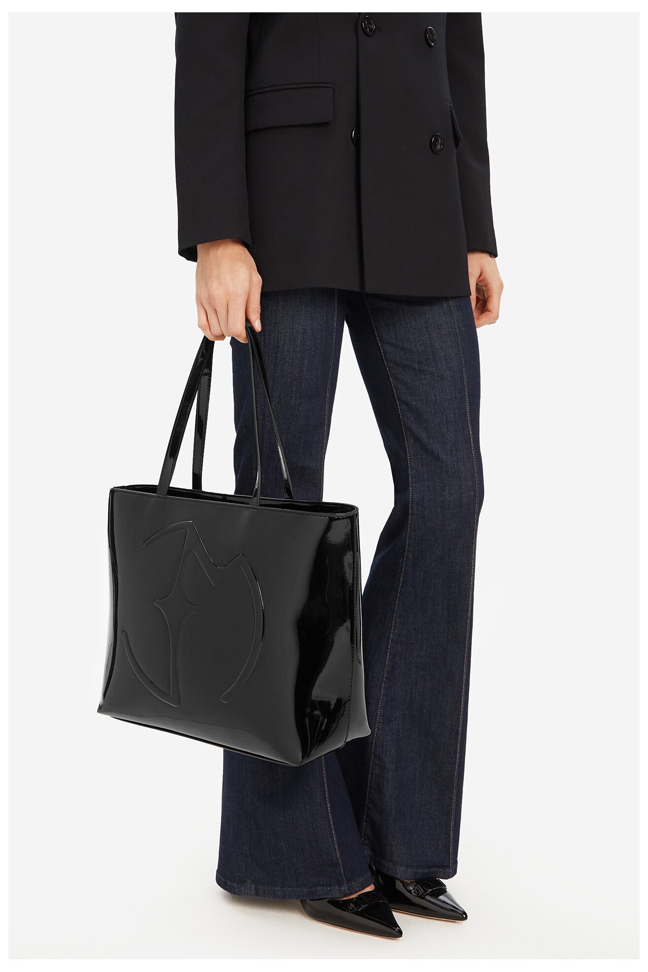 Дамска чанта EVA MINGE EO-ALISON-LDA8224-1 ЧЕРЕН