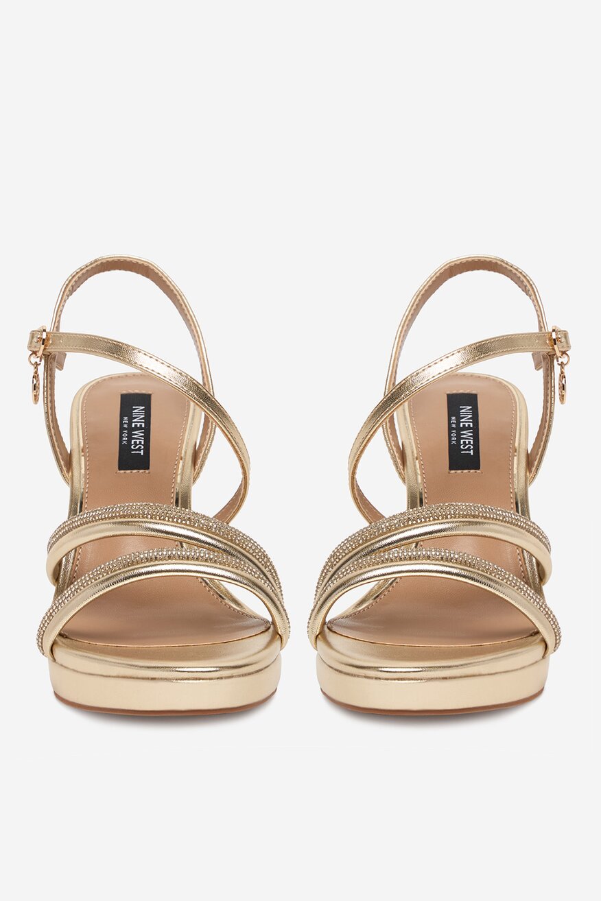 
                        Sandały NINE WEST CEO-25120-2508 Złoty - 5906751951477