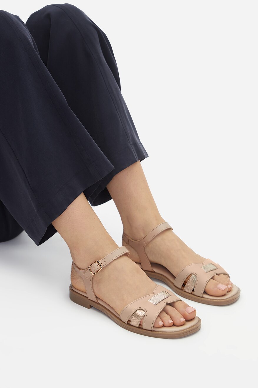 
                Lasocki - Sandały skórzane - 5906751173565