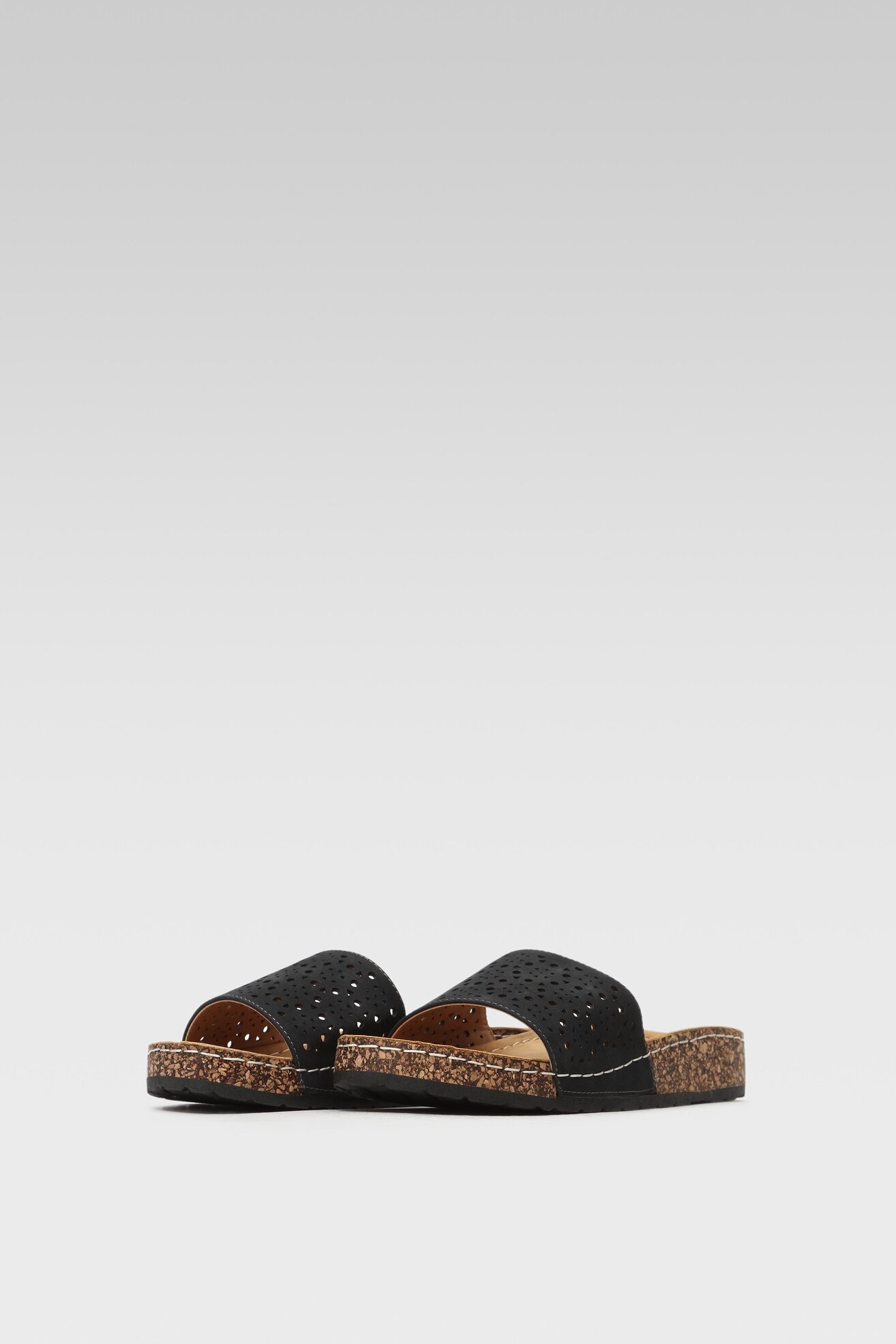 Papuče Clara Barson WSS20489-01ECO CRNA