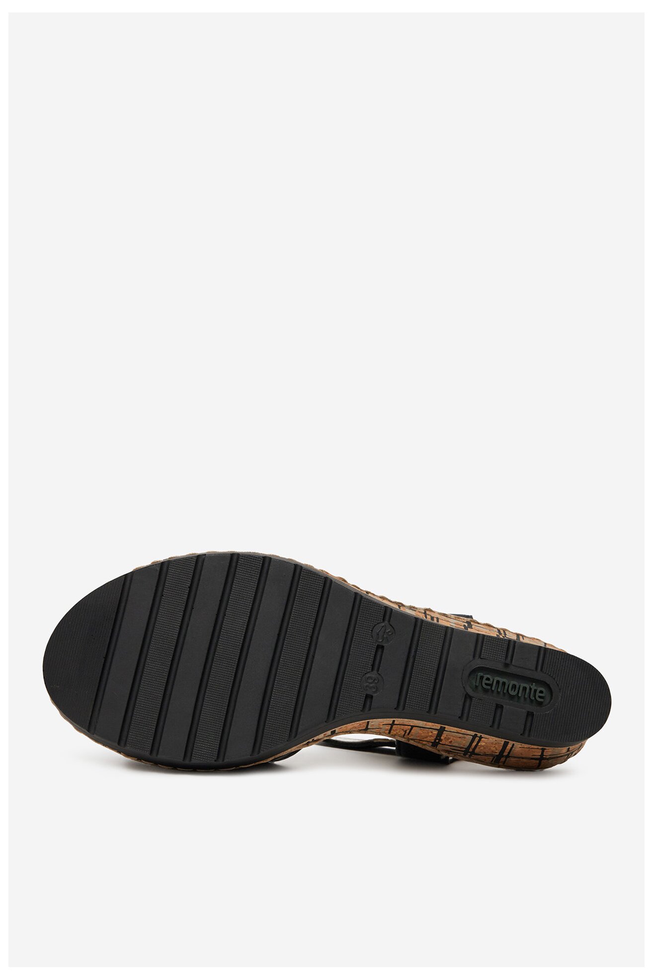 Sandały Remonte R6266-00 Czarny