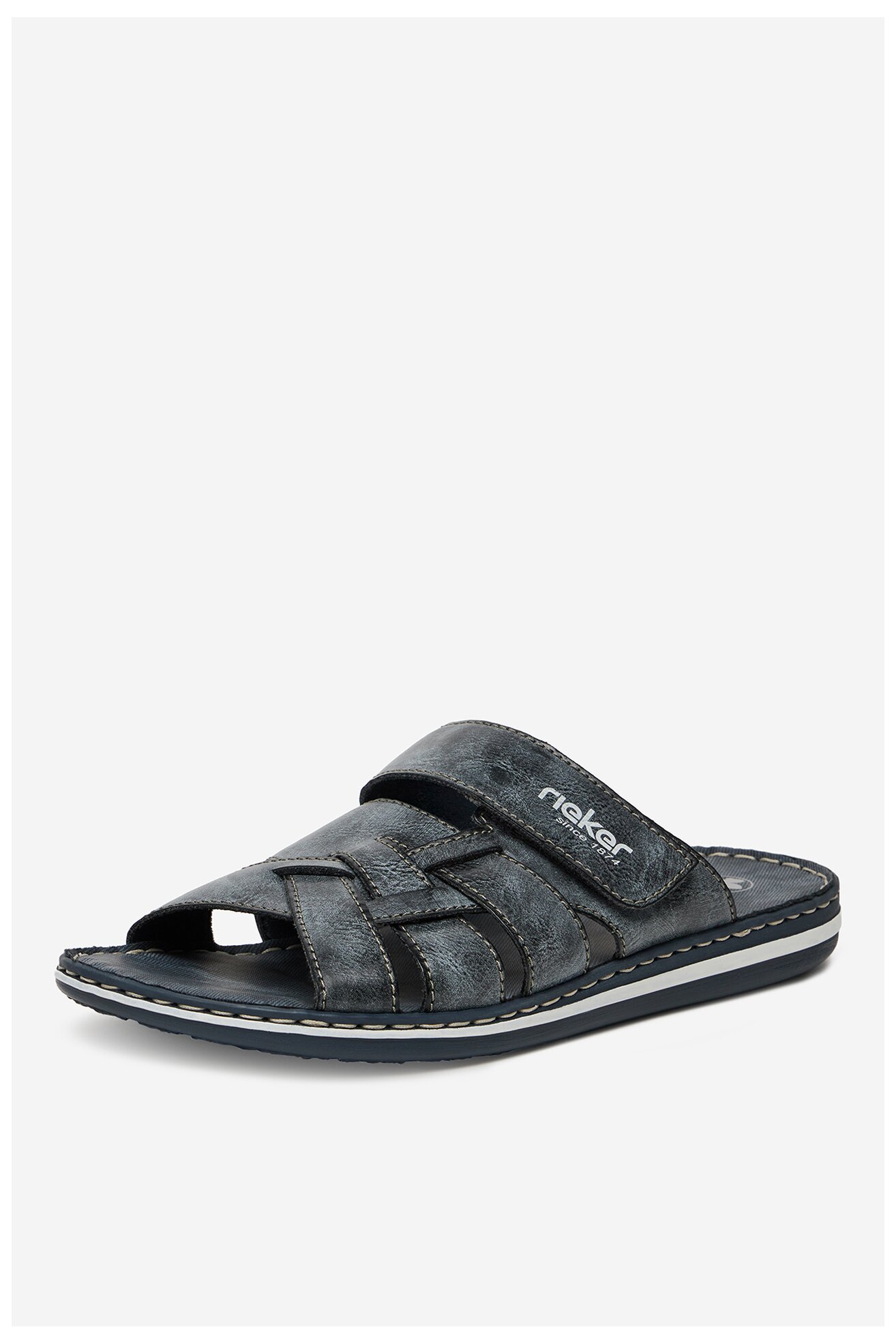 Flip-flop Rieker 21073-14 SÖTÉTKÉK