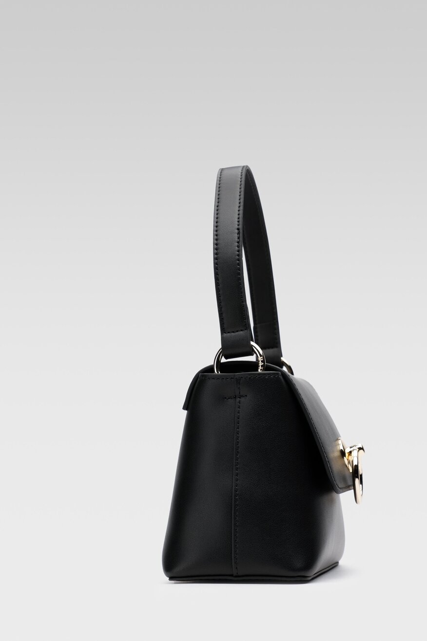 
                Badura - Torebka skórzana czarna - 5904248533458