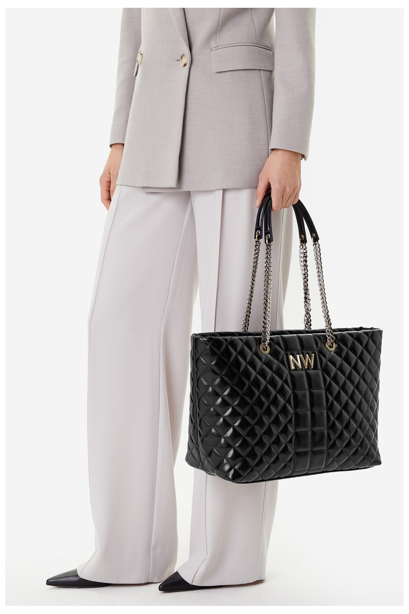 Дамска чанта NINE WEST EO- VERMONT-III-LDA8407 ЧЕРЕН