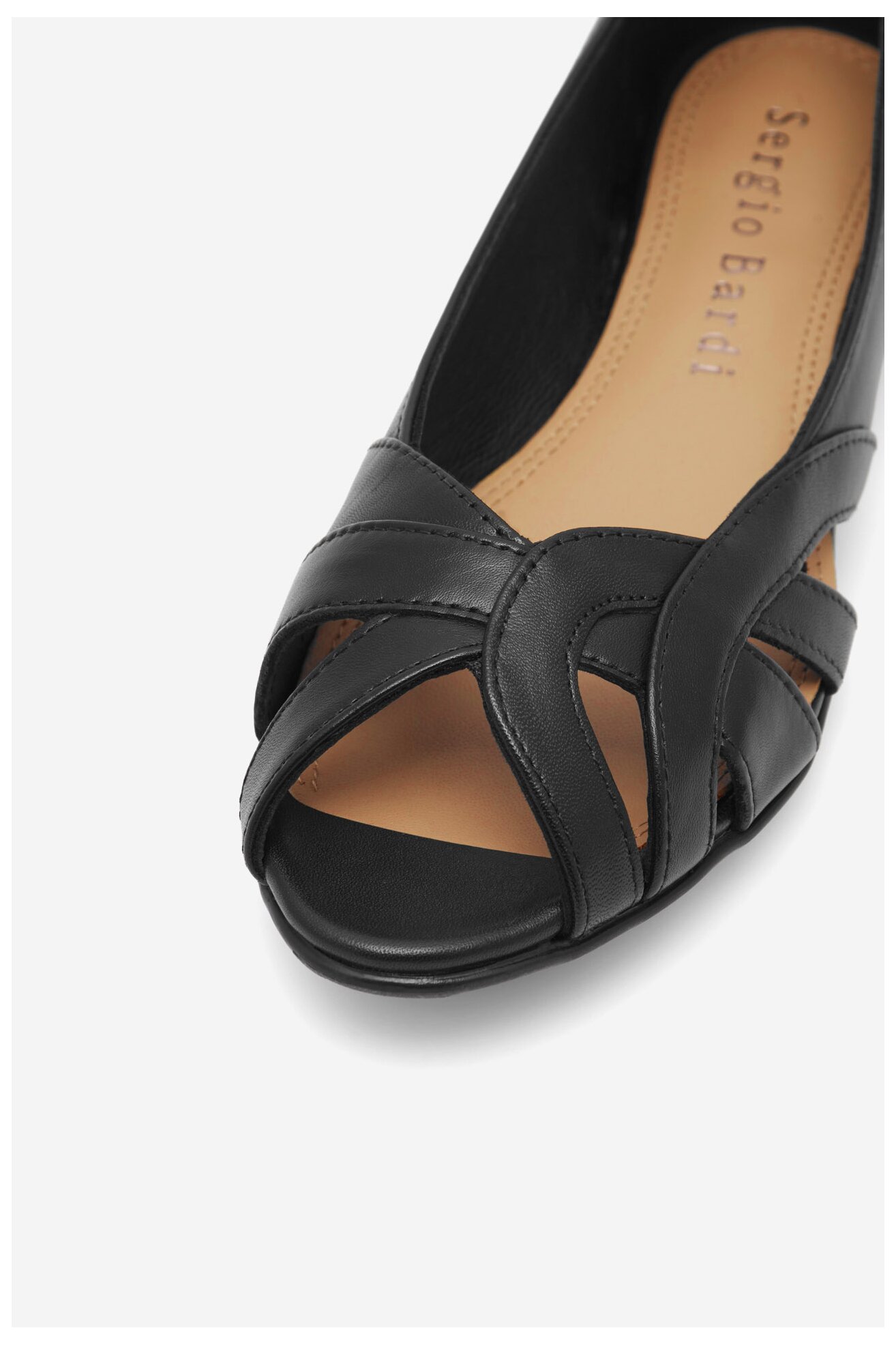 Baleriny Sergio Bardi RST-B1032-04SB FEKETE