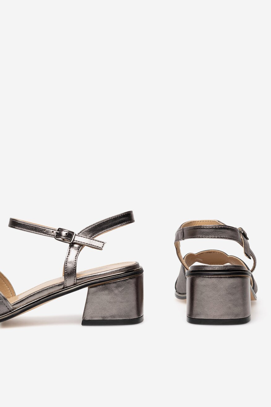 Lasocki - Sandały skórzane - 5905588521747