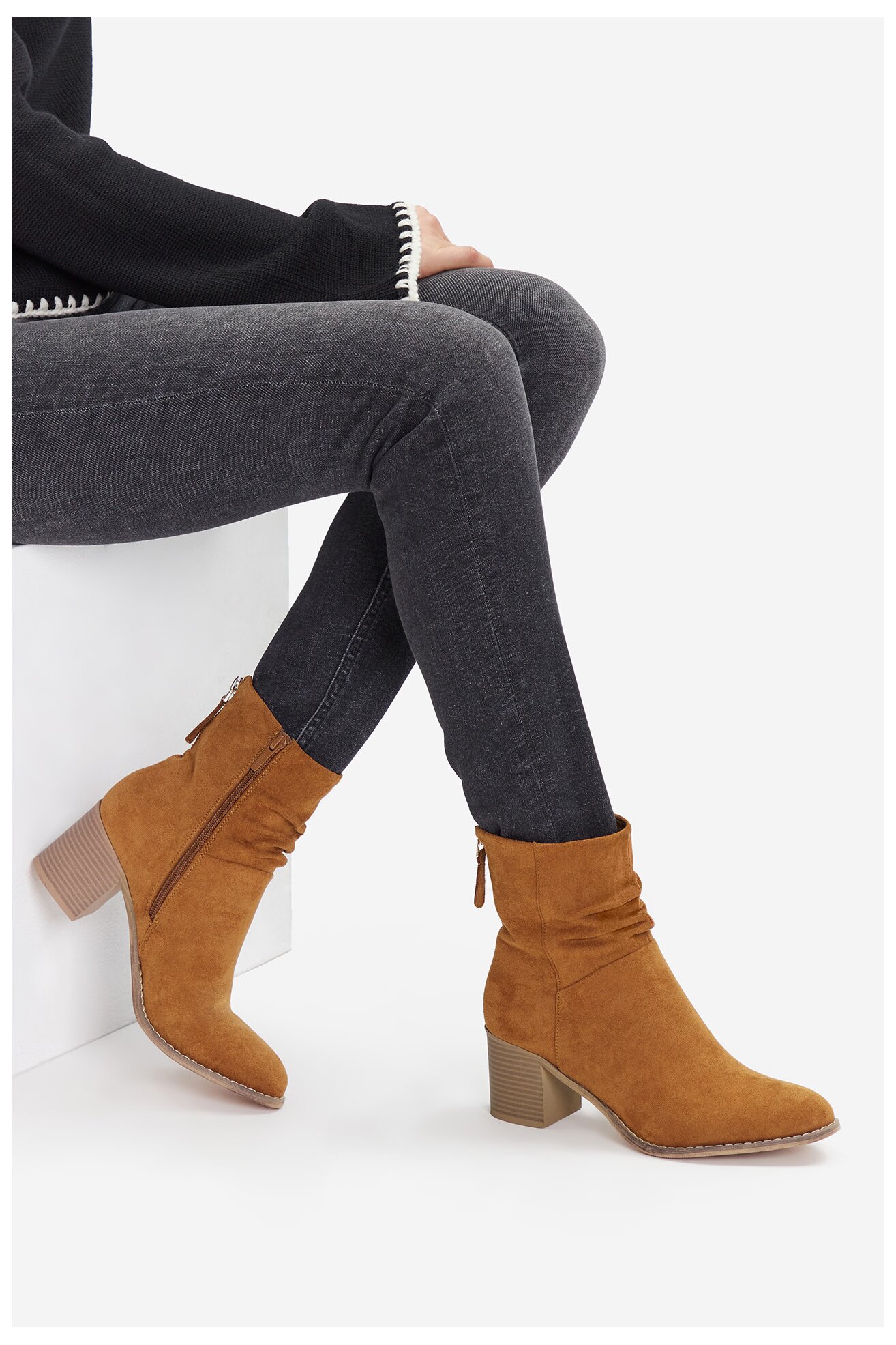 Botki Jenny CEO-MARTINA WS14438-22 Camel