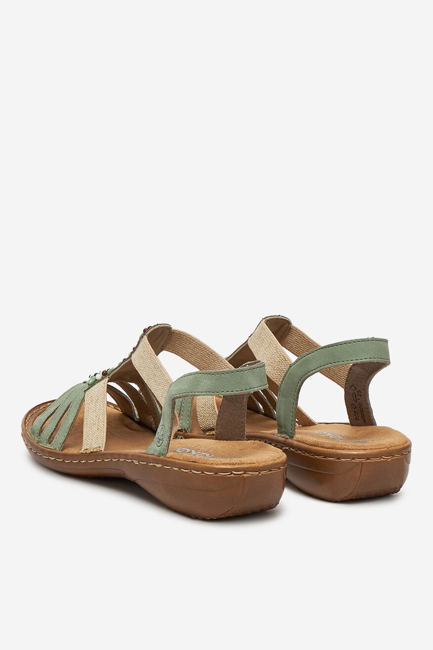 Sandale Rieker VERDE DESCHIS - 2230078388412