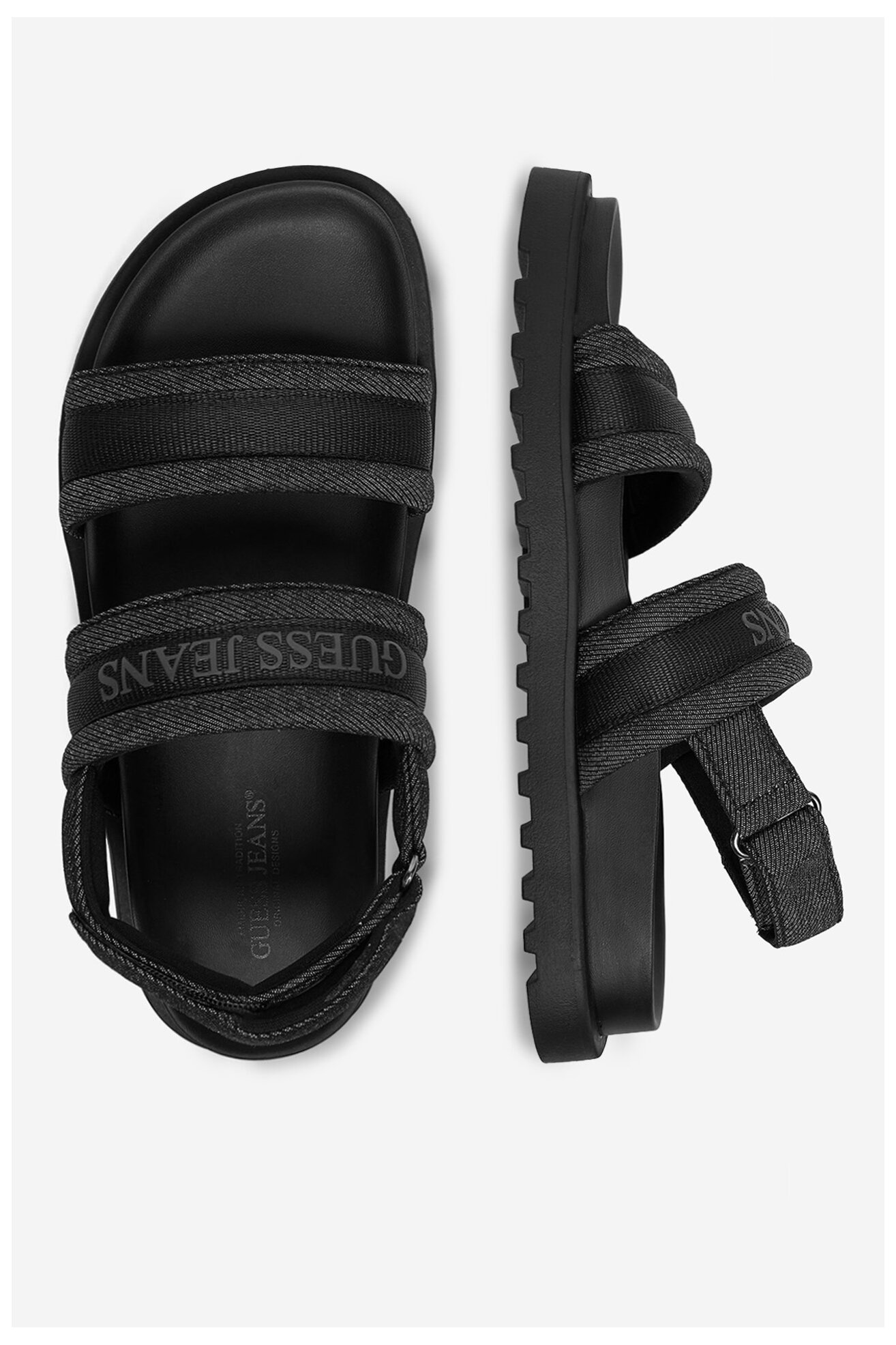 Сандалі GUESS JEANS EO-GJ2122 ЧОРНИЙ