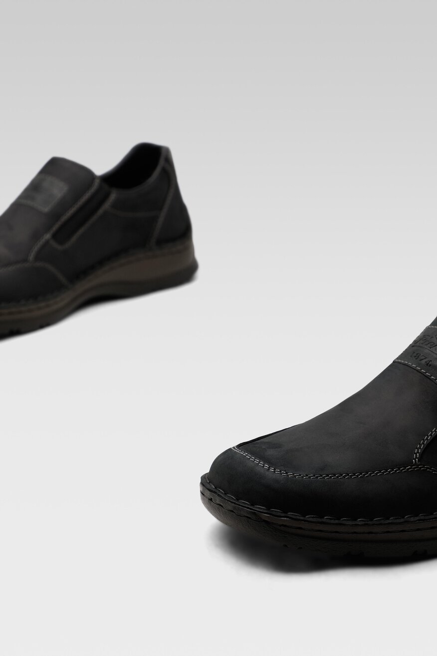 Rieker - Półbuty skórzane - 5904248894177