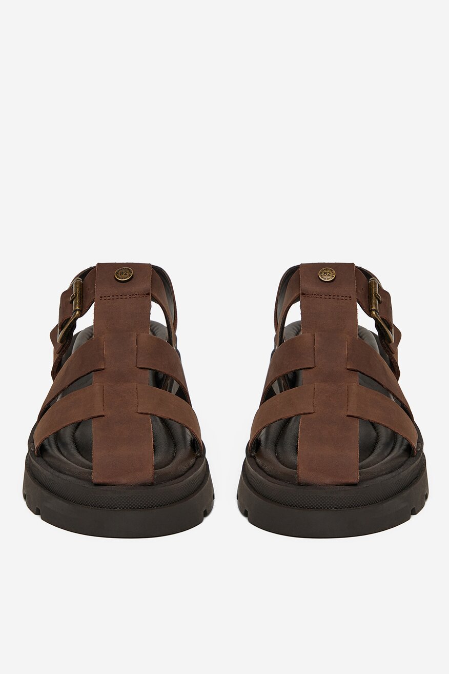 
                Beverly Hills Polo Club - Sandały skórzane - 5906751059388