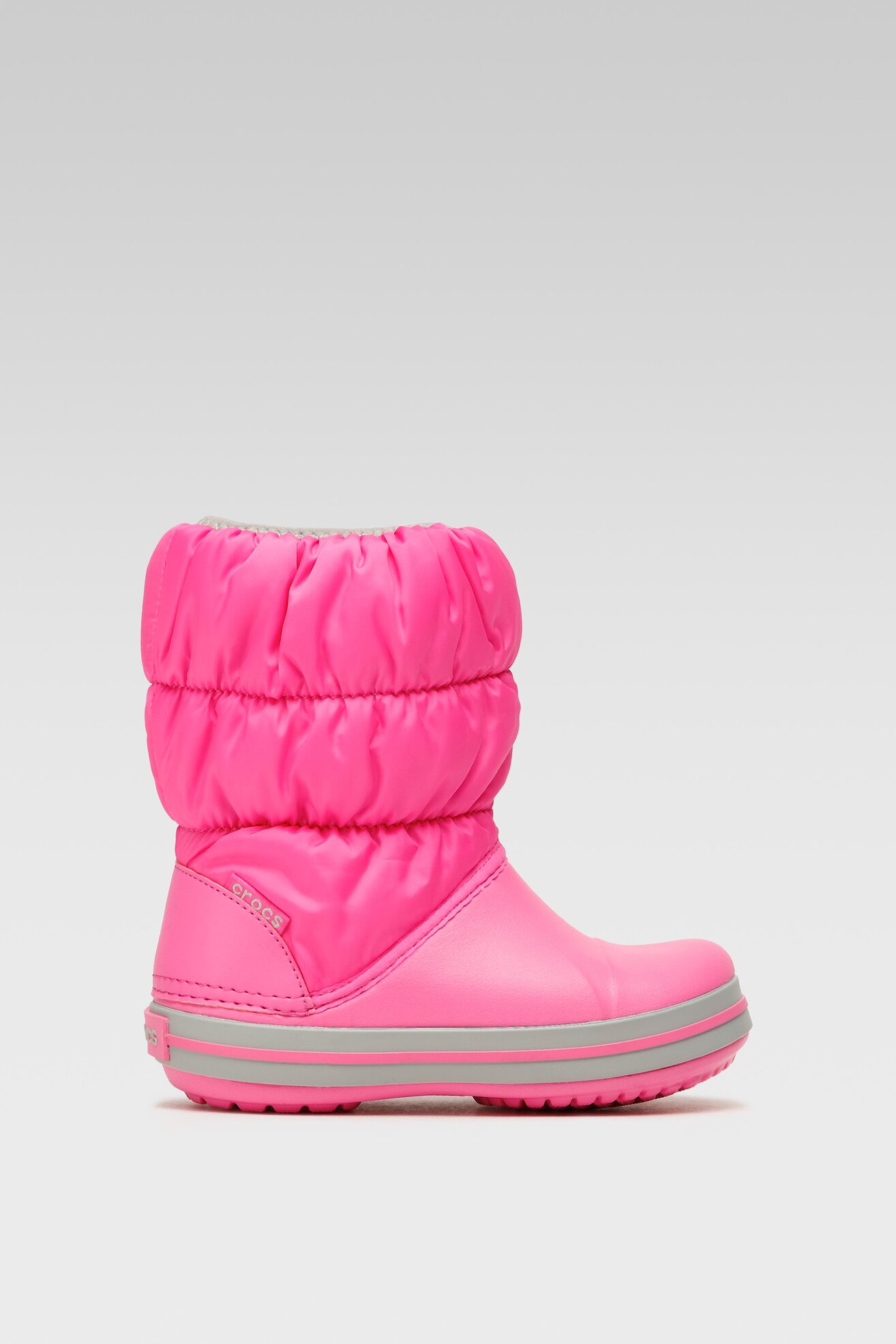 Ботуши Crocs WINTER PUFF BOOT T 14613-6TR РОЗОВ