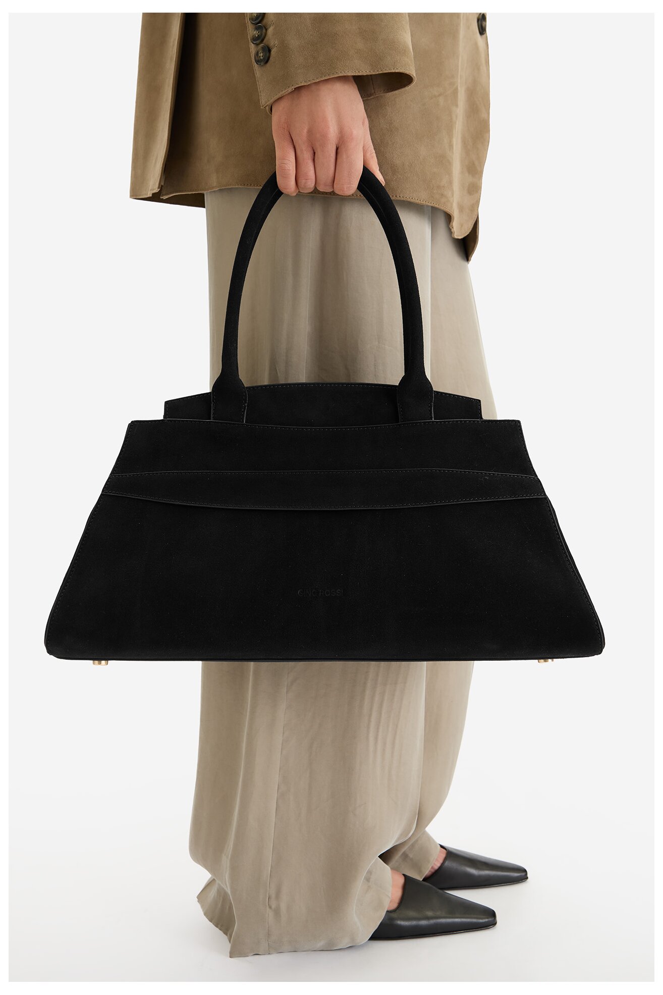 Сумка З Ремінцем Gino Rossi EO-LA224-19156A ЧОРНИЙ