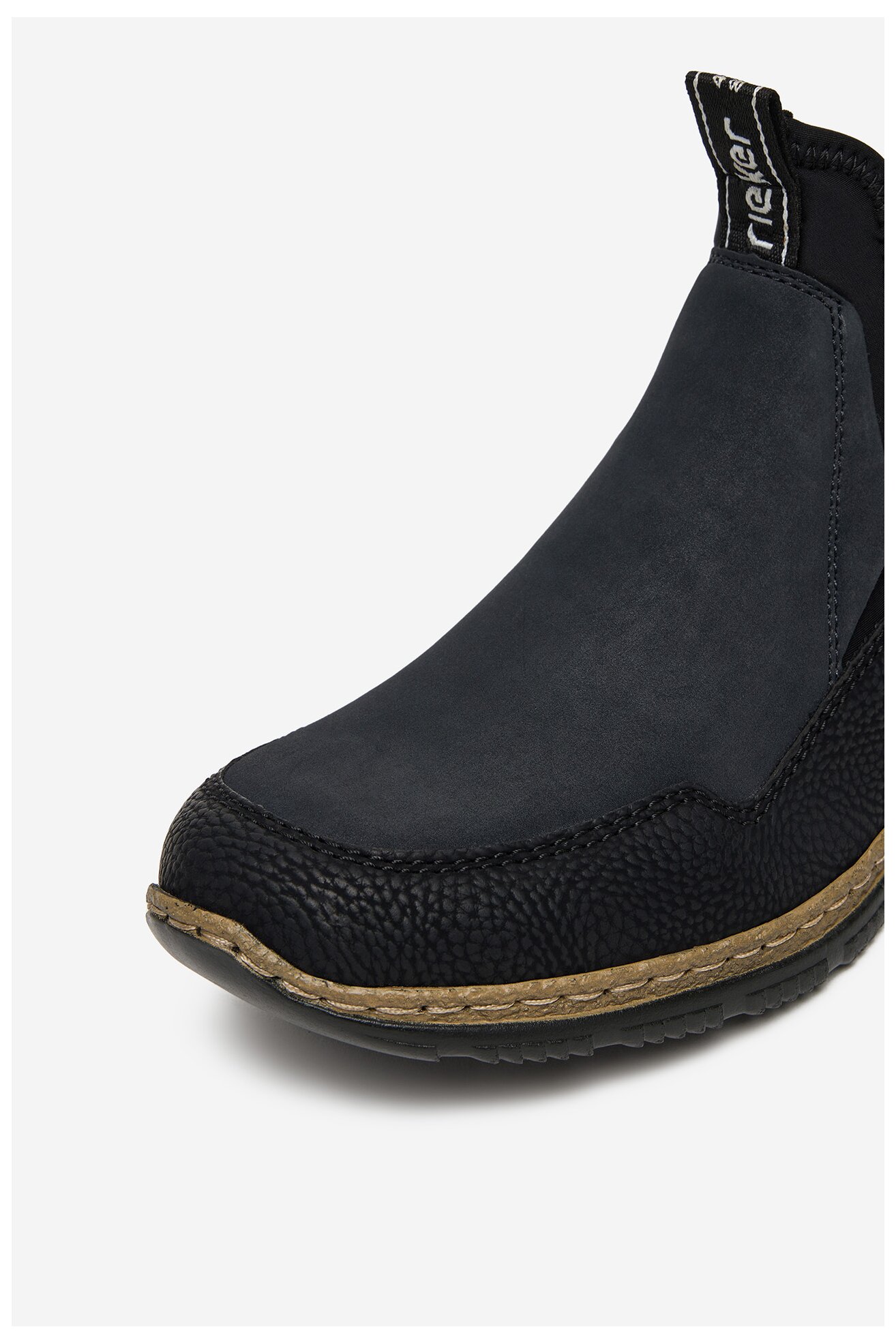 Félcipő Rieker N3275-00 FEKETE