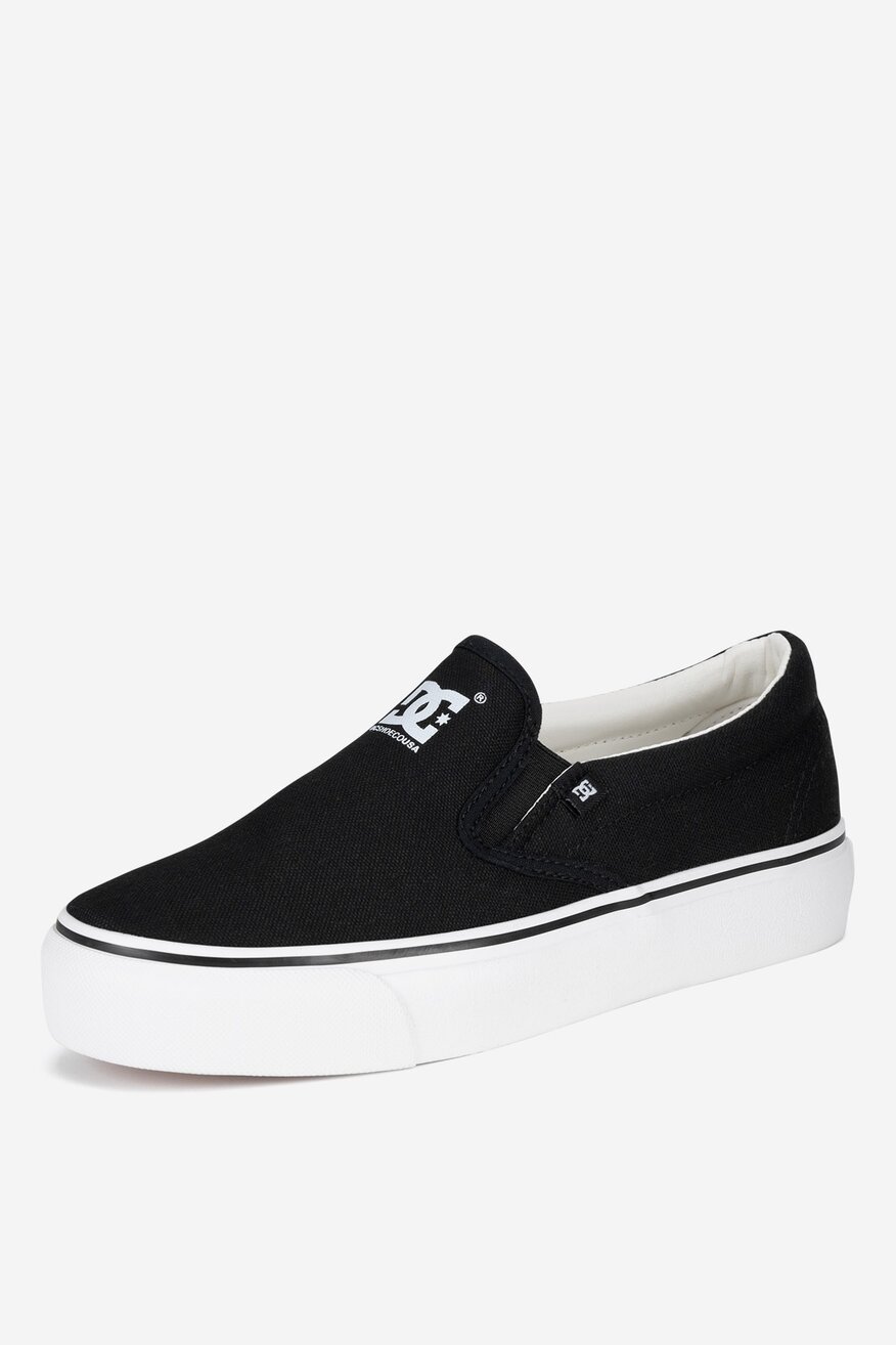 Plátěná obuv DC Shoes ČERNÁ - 5903698019611