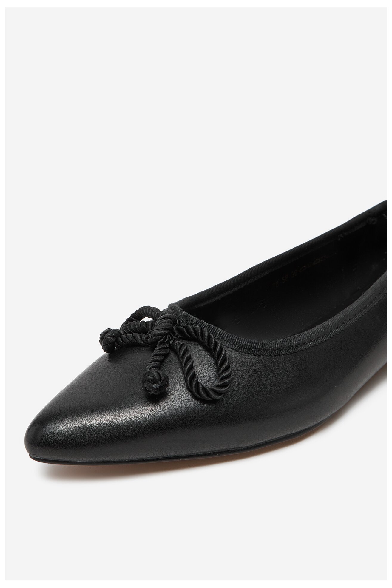 Baleriny Sergio Bardi WFA1572-29Z-SB Czarny