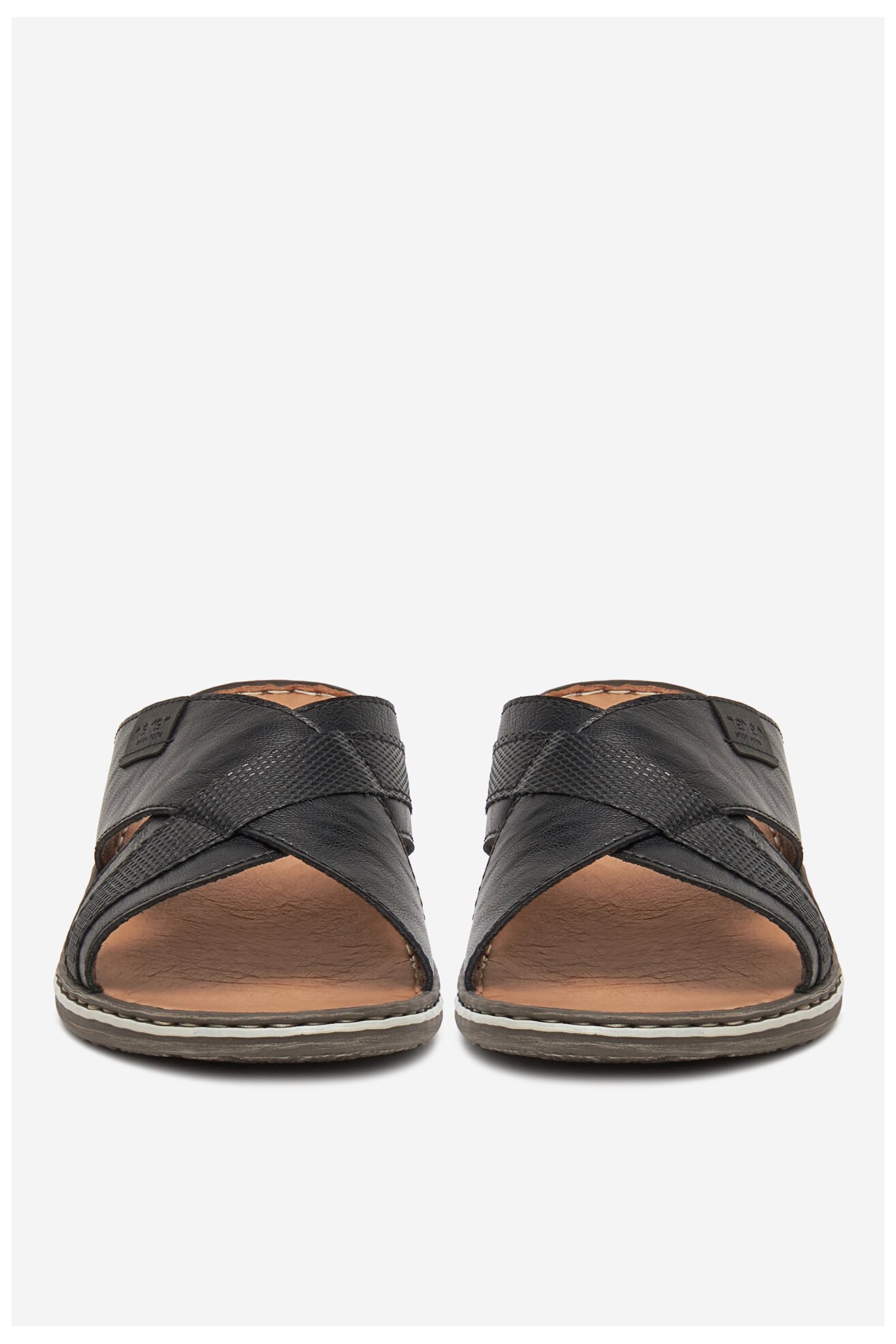 Klapki Rieker 21082-00 Czarny