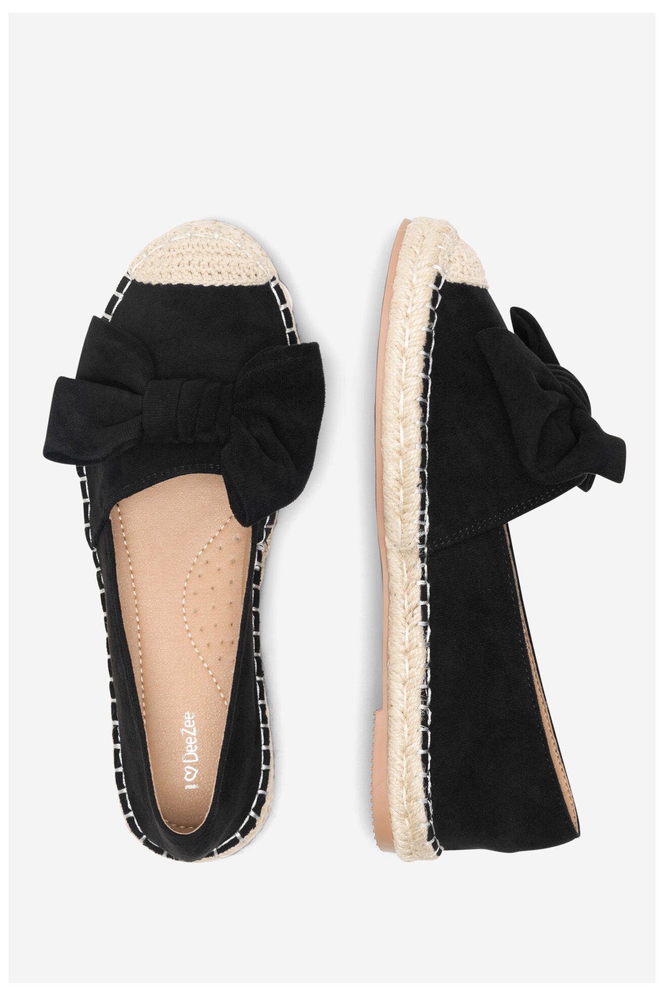 Espadryle DeeZee KL601-69 Czarny