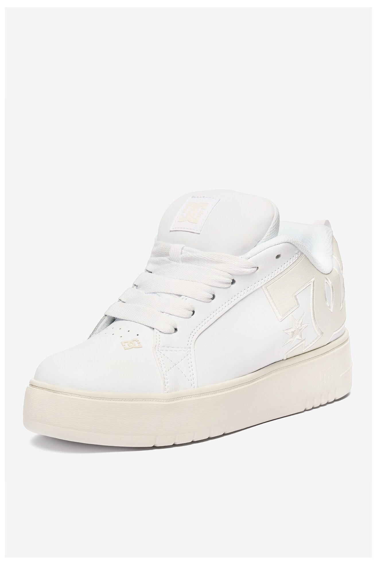 Кросівки спортивні DC Shoes EO-COURT GRAFFIK PLATFORM DC02422102 БІЛИЙ