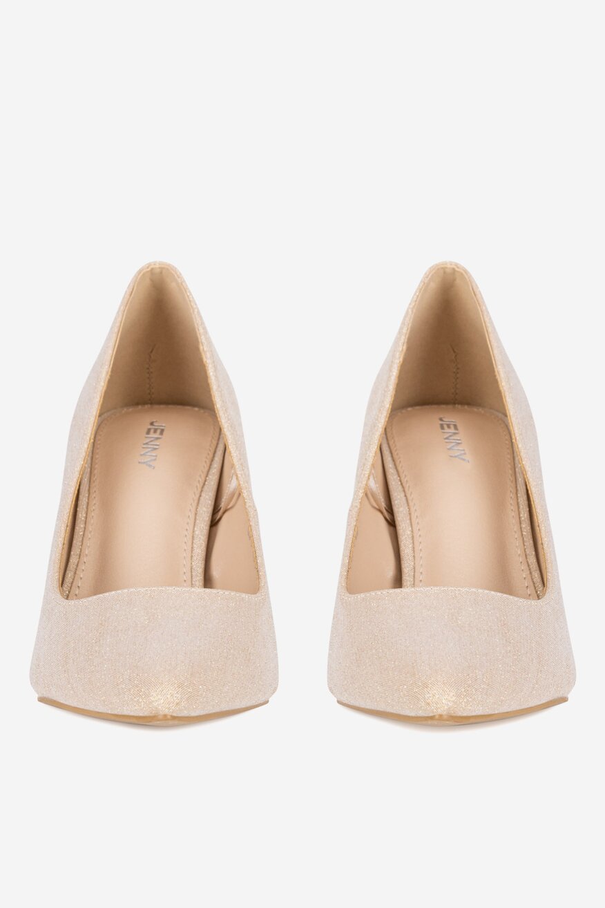 Pantofi cu toc Jenny BEJ - 5904862302713