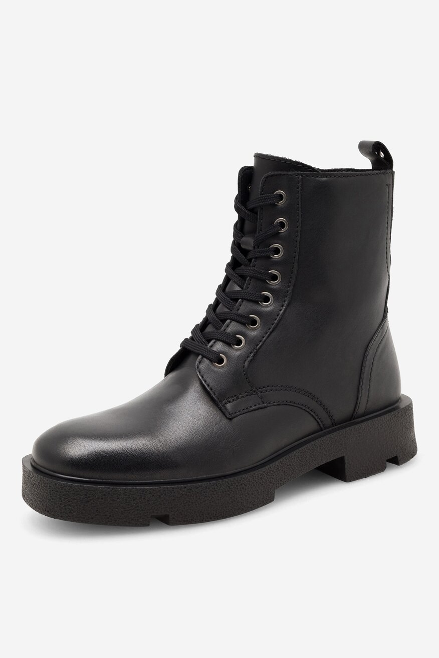 Lasocki - Trzewiki skórzane ocieplane - 5905588125402