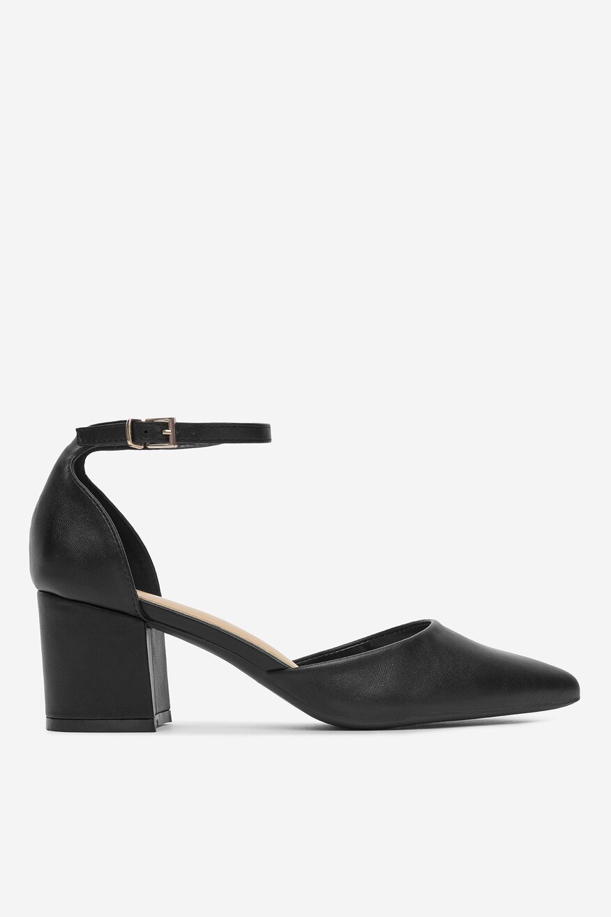 Pantofi cu toc Jenny NEGRU - 5903698052403