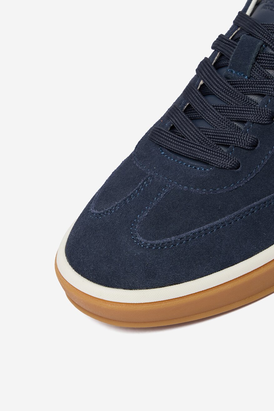 U.S. POLO ASSN. - Sneakersy skórzane - 5906751957240