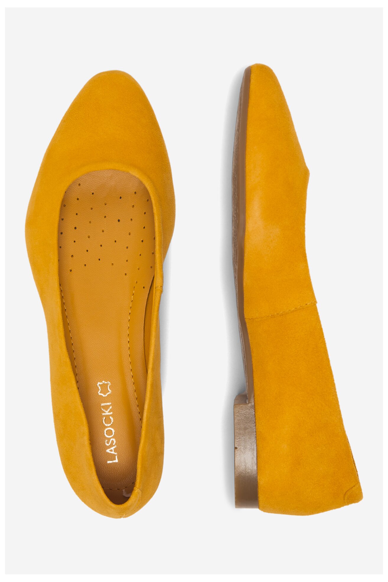 Baleriny Lasocki RST-KAJA-13 Żółty