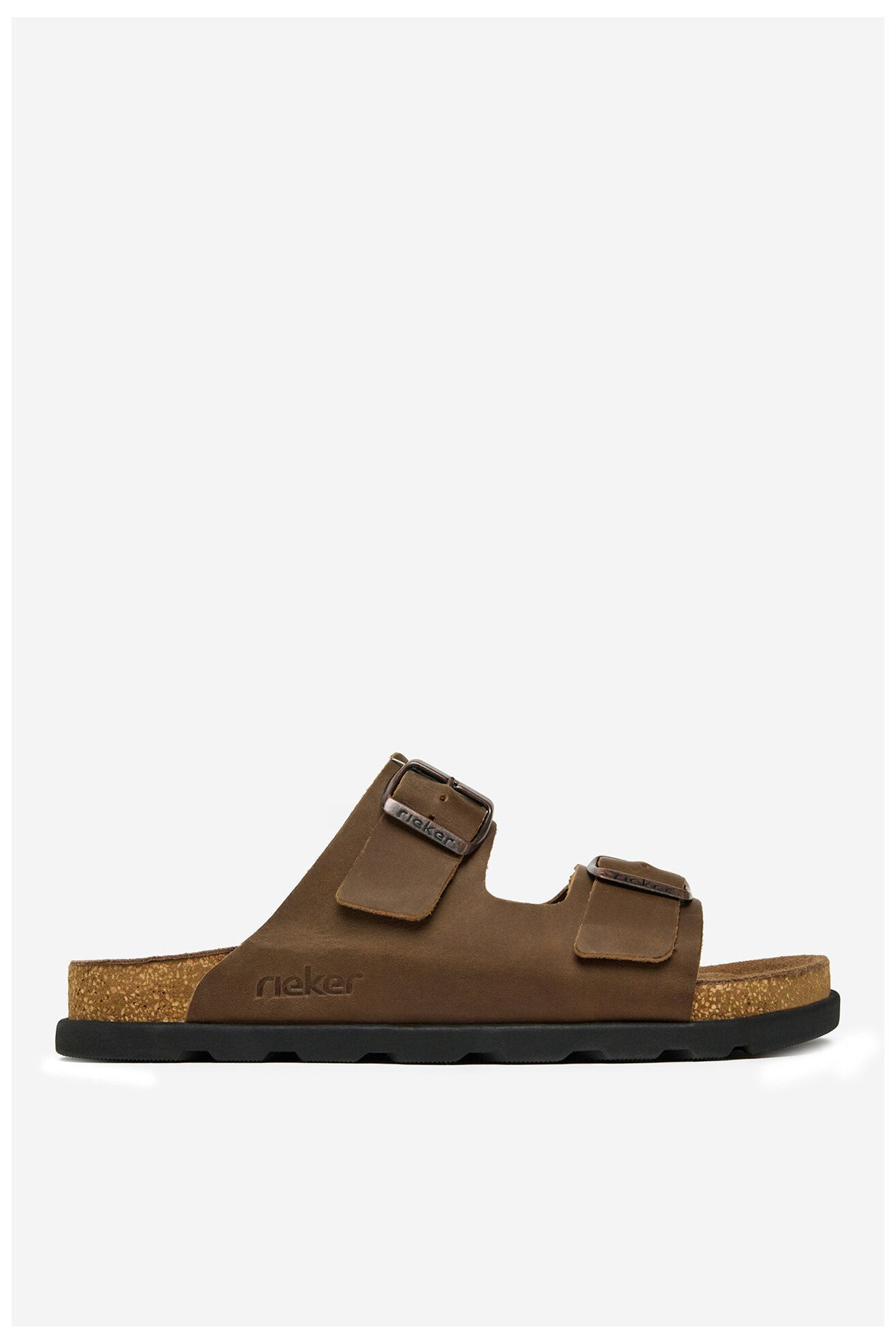 Klapki Rieker 21190-26 Brązowy
