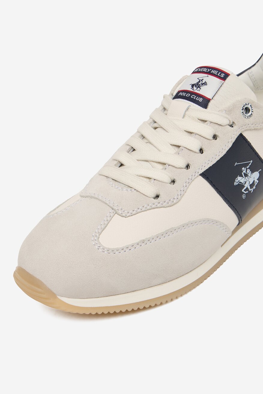 Beverly Hills Polo Club - Sneakersy skórzane - 5907964013822