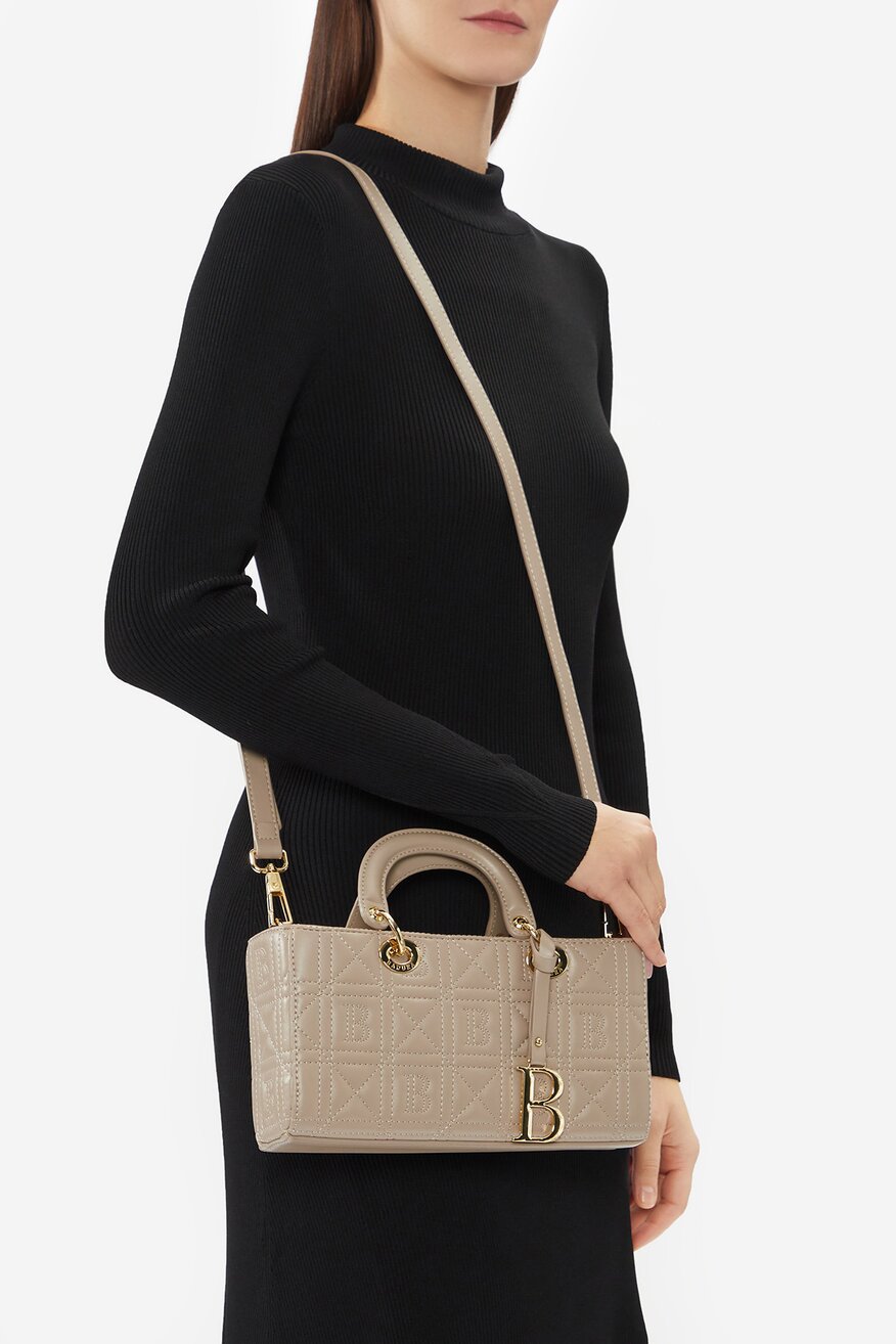 Kézitáska Badura SÖTÉTBÉZS - 5905588954699