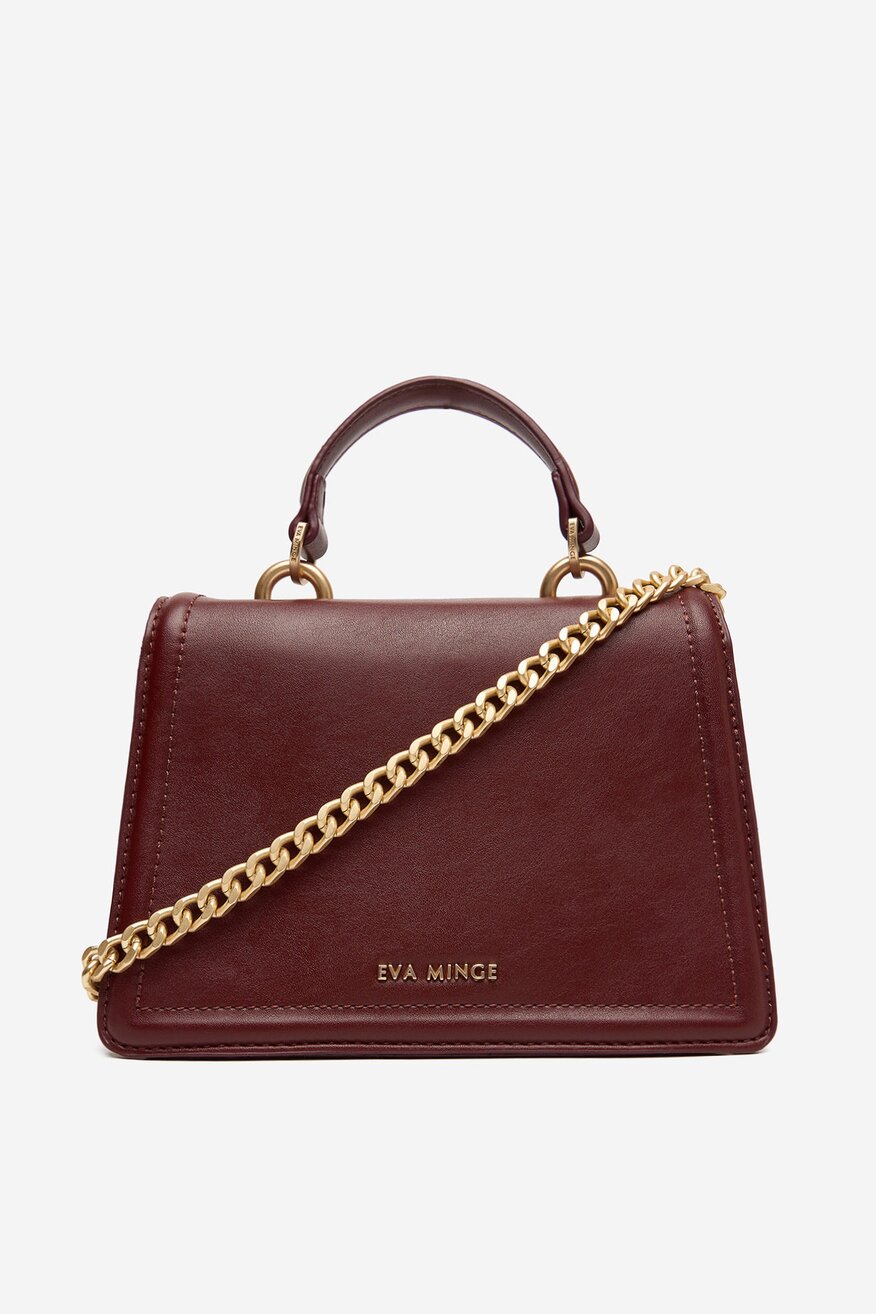 Дамска чанта EVA MINGE БОРДО - 5906751331309