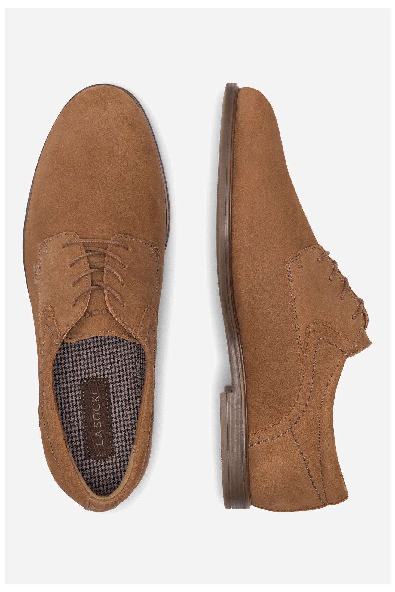 Półbuty Lasocki BRAZIL-35 MB Camel