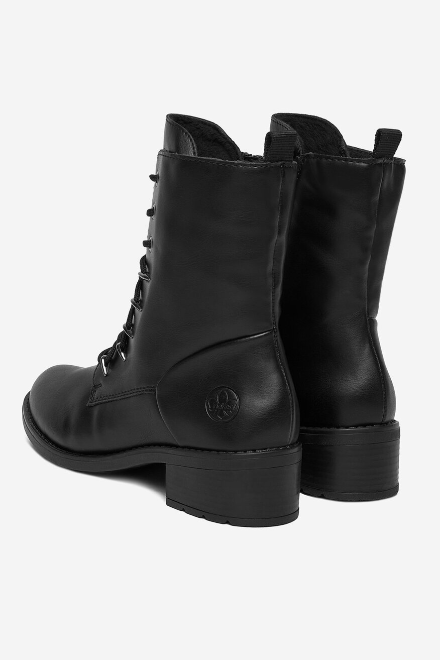 Bocanci Rieker NEGRU - 5906751256275