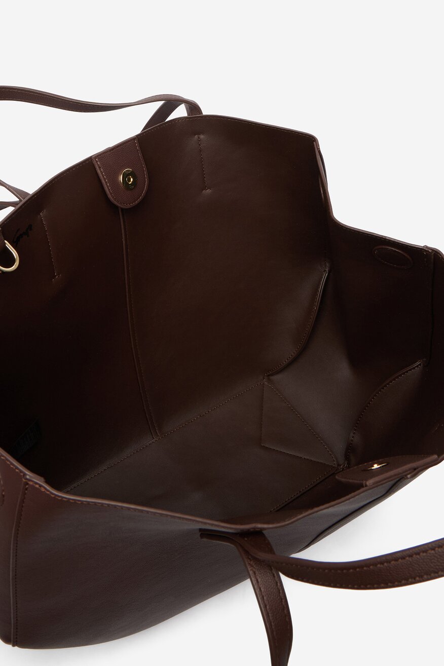 
                Сумка З Ремінцем Gino Rossi ТЕМНО-КОРИЧНЕВИЙ - 5907964030232